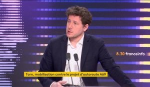 Autoroute Toulouse-Castres : "Un projet anachronique", selon Julien Bayou qui "appelle à une mobilisation pacifique, non violente et festive"