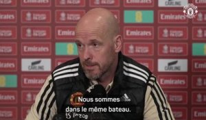 FA Cup - Ten Hag : "Nous jouons toujours pour notre avenir"