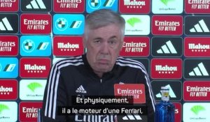 Real Madrid - Ancelotti : "Camavinga a le moteur d'une Ferrari, pas d'une Cinquecento"