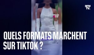 Quels formats marchent sur TikTok?