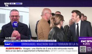 Laurent Brillard (maire UDI de Vendôme): "Je ne suis pas certain que les personnes qui étaient aux alentours avaient envie de parler de santé avec le président"