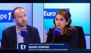 Manuel Bompard dénonce l'intervention d'Elisabeth Borne comme «une conférence de presse dans une réalité alternative»