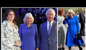 La reine Camilla enfile une broche de 40 000 £ à Liverpool pour célébrer le prochain concours Eurovi