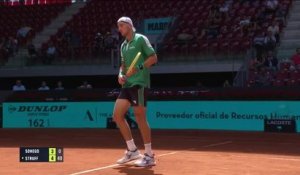 Madrid - Struff, tranquille face à Sonego