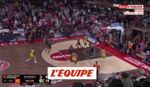 Monaco remporte le match 2 contre le Maccabi - Basket - Euroligue