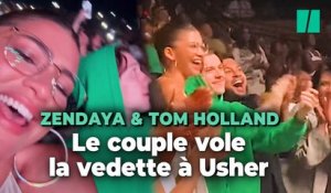 Zendaya et Tom Holland ont volé la vedette à Usher lors de son concert