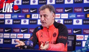 Replay : Conf de presse de Christophe Galtier avant Paris Saint-Germain - FC Lorient