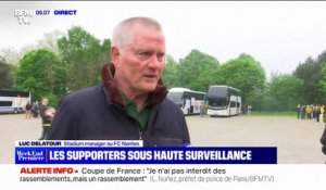 Luc Delatour, stadium manager au FC Nantes: "On est conscient que le contexte sportif est différent de l'an dernier, pour autant il y a une super ambiance"