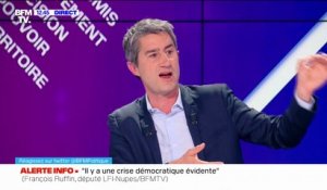 "Une blague": François Ruffin "ne croit pas" à la promesse d'Emmanuel Macron de désengorger les urgences d'ici fin 2024