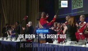 Joe Biden : "Ils disent que je suis un ancien, je dis que je suis sage."