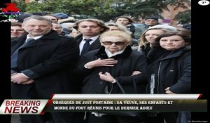 Obsèques de Just Fontaine : sa veuve, ses enfants et  monde du foot réunis pour le dernier adieu