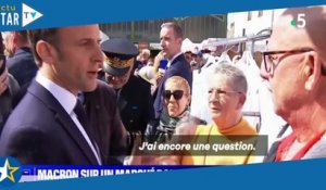 Emmanuel Macron taclé par une commerçante : “Vous me niquez mon marché”