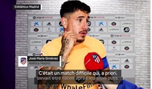 Giménez : “Le match aurait dû être facile après les 3 buts”