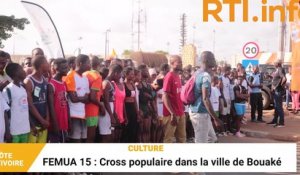 FEMUA 15 : Cross populaire dans la ville de Bouaké