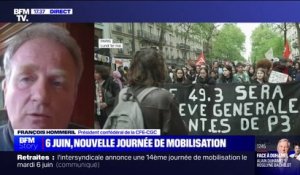 François Hommeril (CFE-CGC): "On envoie le message qu'on n'a pas du tout l'intention de tourner la page"