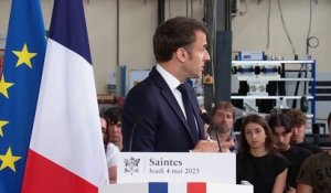 Emmanuel Macron: "On va mettre un milliard d'euros par an en plus sur le lycée professionnel"