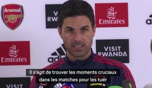 Arsenal - Arteta demande à son équipe d'être plus impitoyable