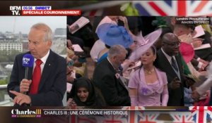 La chanteuse Katy Perry est arrivée à l'abbaye de Westminster pour le couronnement du roi Charles III