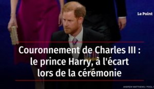 Couronnement de Charles III : le prince Harry, à l'écart lors de la cérémonie