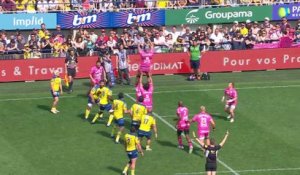 TOP 14 - Essai de Giorgi BERIA (ASM) - ASM Clermont - Stade Français Paris - Saison 2022-2023