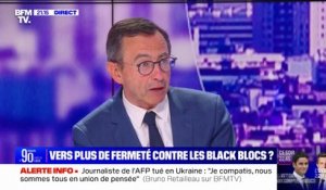 Loi anti-casseurs: "Les Black Blocs viennent pour tuer du flic" estime Bruno Retailleau (LR)