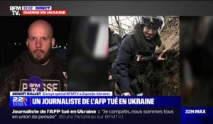 Journaliste de l'AFP tué en Ukraine: quatre autres journalistes sont sortis indemnes des frappes russes