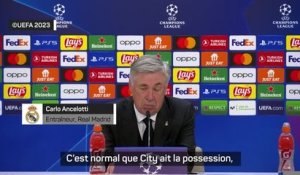 Demies - La colère froide d'Ancelotti : "Sur le but de City, le ballon était sorti"