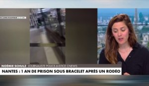 Nantes : 1 an de prison sous bracelet après un rodéo