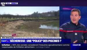 Sécheresse: "On est inquiets mais on est prêts" affirme Éric Brocardi, porte-parole de la Fédération Nationale des Sapeurs-Pompiers de France