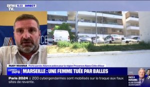 Femme tuée par balles à Marseille: "Nous sommes trop seuls face à cette guerre" aux trafiquants de drogues déplore Rudy Manna (Alliance Police)