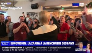 Eurovision: La Zarra à la rencontre de ses fans à Liverpool, avant la grande finale de samedi