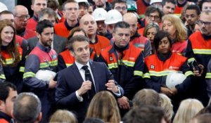 Emmanuel Macron en visite à Dunkerque au sujet de la réindustrialisation de la France