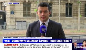 Le programme de la visite de Volodymyr Zelensky à Paris