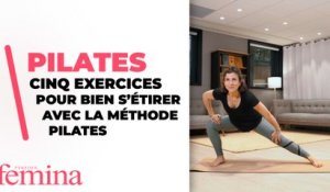 Cinq exercices pour bien s’étirer avec la méthode Pilates