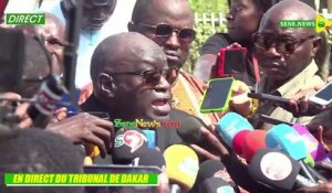 Le procès Ousmane Sonko - Adji Sarr renvoyé, Me El Hadji Diouf réagit et attaque Sonko