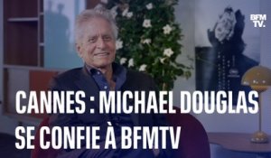 Festival de Cannes: après avoir reçu une Palme d'or d'honneur, Michael Douglas se confie à BFMTV