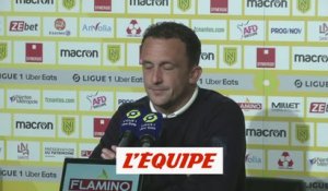 Aristouy : « On ne fait pas mal à l'adversaire » - Foot - L1 - Nantes