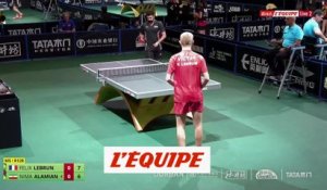 Le replay du 1er tour de Felix Lebrun - Tennis de table - Championnats du monde