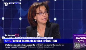 Infirmière tuée à Reims: "Exercer une profession de santé ne veut pas dire qu'on met en danger sa vie en permanence" pour Zaynab Riet (Fédération hospitalière de France)