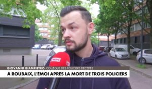 Policiers tués à Roubaix : la tristesse des collègues après le terrible accident