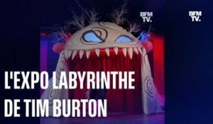 Le Labyrinthe de Tim Burton ouvre ses portes à Paris