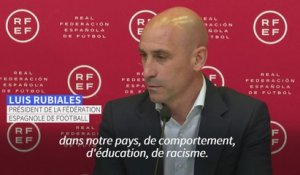 Le football espagnol a un "problème" de "racisme" (président de la fédération)