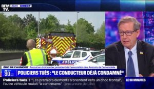 Mort de trois policiers: "Les policiers bénéficient d'une dispense de port de la ceinture de sécurité" indique Me Éric de Caumont, avocat en droit routier
