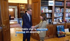 Grèce : fort de sa victoire, Mitsotakis appelle à de nouvelles élections