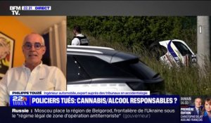 Mort de trois policiers: "Un compteur de vitesse ne se bloque pas forcément à la vitesse au moment de l'impact" explique Philippe Touzet, expert en accidentologie