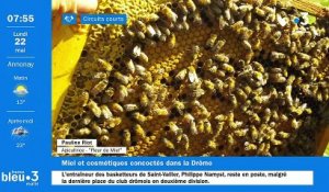 À Piégros-La-Clastre, "Fleur de Miel", miels de qualité et cosmétiques naturels à base de produits de la ruche