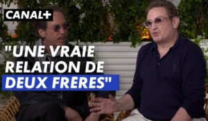 L'interview de Reda Kateb et Benoît Magimel pour le film Omar la fraise - Cannes 2023