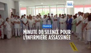 Infirmière tuée à Reims : une minute de silence respectée dans les hôpitaux de France