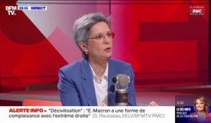 Sandrine Rousseau: "Il n'y a aucune complaisance avec la violence physique vis-à-vis des élus"