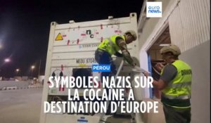 Pérou : saisie de 58 kg de cocaïne floquée de symboles nazis